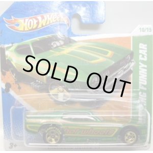 画像: 【'71 MUSTANG FUNNY CAR】　MET.GREEN/5SP(インターナショナル・ショートカード) 