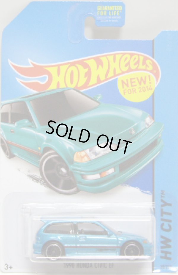 画像1: 【1990 HONDA CIVIC EF】　AQUA/O5 (NEW CAST)