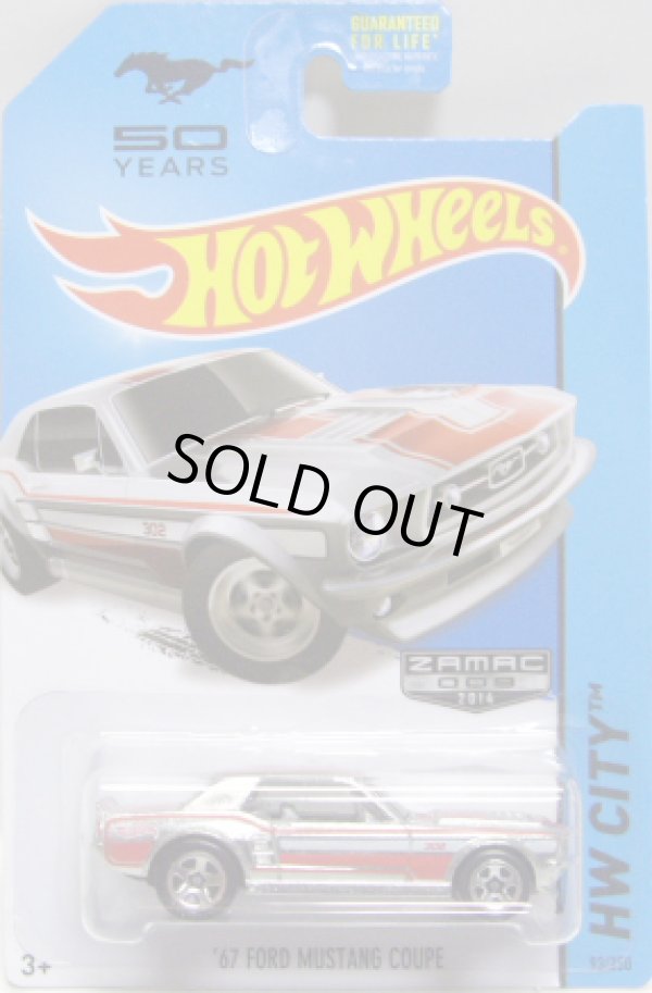 画像1: 【'67 FORD MUSTANG COUPE】　ZAMAC/5SP (WALMART EXCLUSIVE)