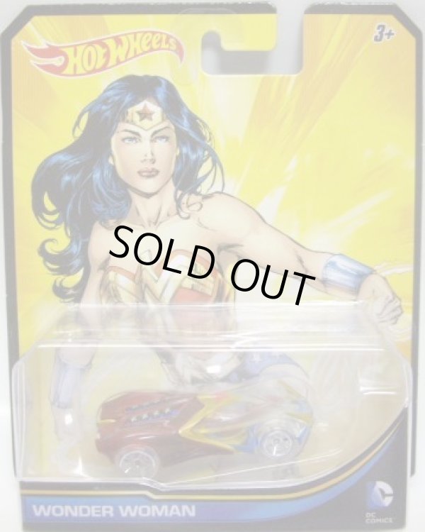 画像1: 2013 ENTERTAINMENT CHARACTERS 【WONDER WOMAN】　CLEAR RED-CLEAR/O5 (DC COMICS) 