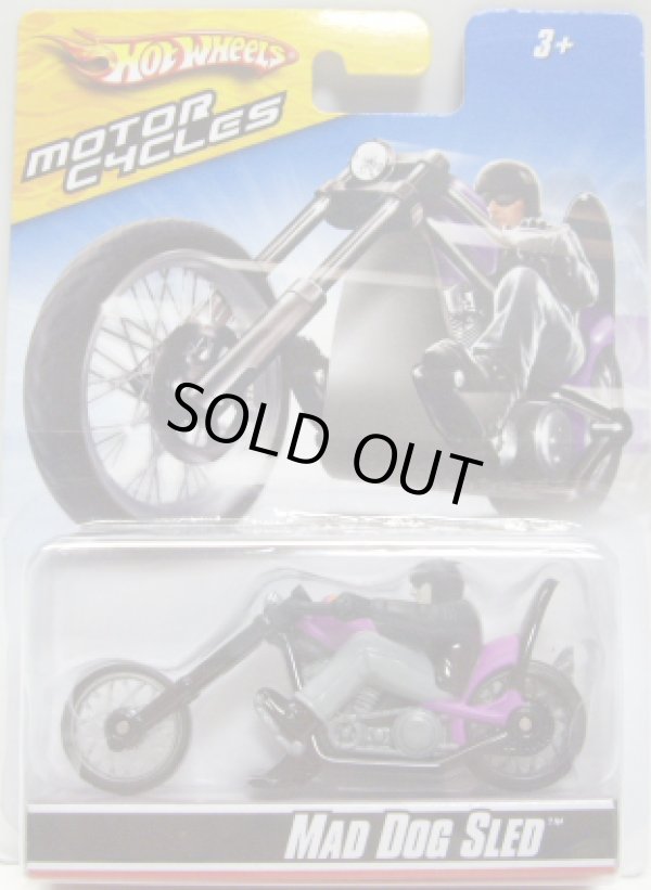 画像1: 2009 MOTOR CYCLES 【MAD DOG SLED】　BLACK-PURPLE