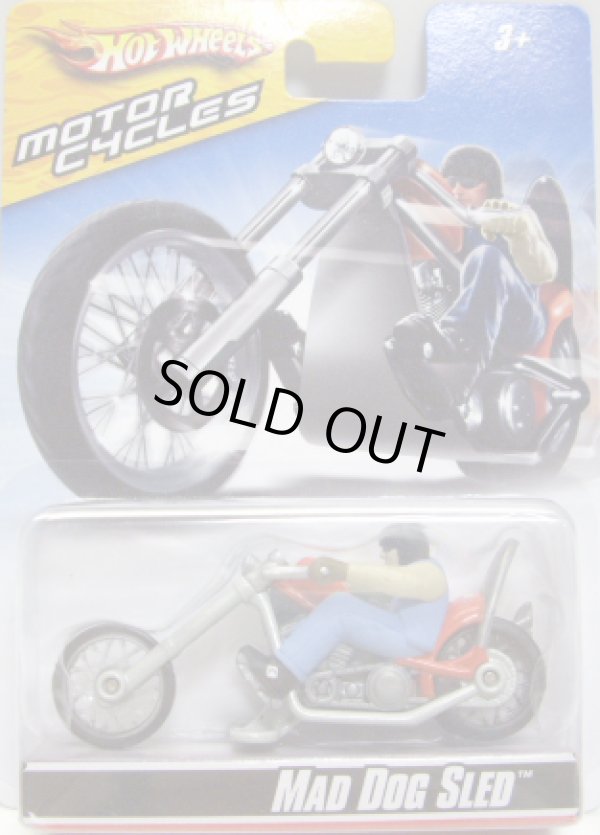 画像1: 2009 MOTOR CYCLES 【MAD DOG SLED】　LT.GRAY-RED