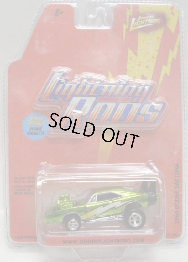 画像1: LIMITED EDITION -LIGHTNING RODS R3 【1969 DODGE DAYTONA】　CHROME LIME (with STICKER)