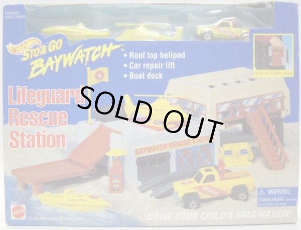 画像1: 1995 STO & GO - BAYWATCH 【LIFEGUARD RESCUE STATION】　YELLOW