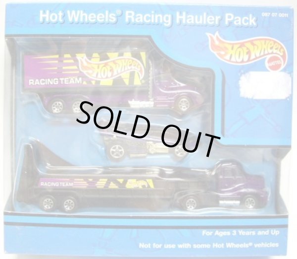 画像1: 1998 HOT WHEELS RACING HAULER PACK 【SHADOW JET】　PURPLE/5SP