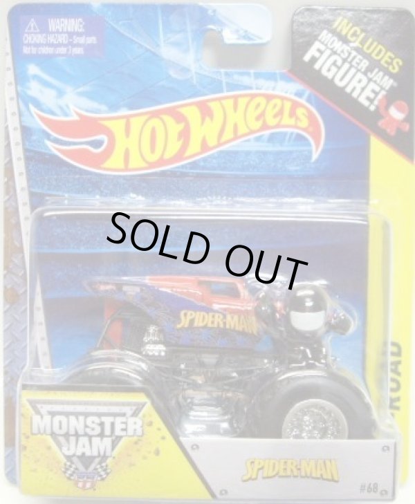 画像1: 2014 MONSTER JAM included MONSTER JAM FIGURE! 【SPIDER-MAN】 RED