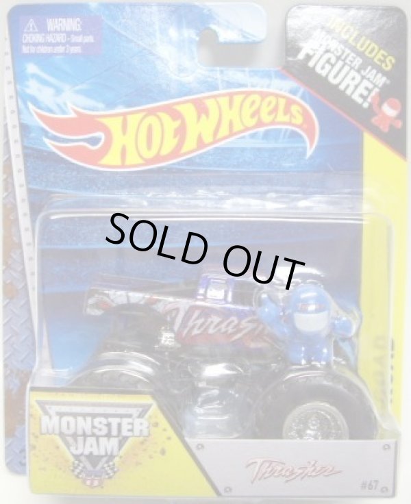 画像1: 2014 MONSTER JAM included MONSTER JAM FIGURE! 【THRASHER】 BLUE