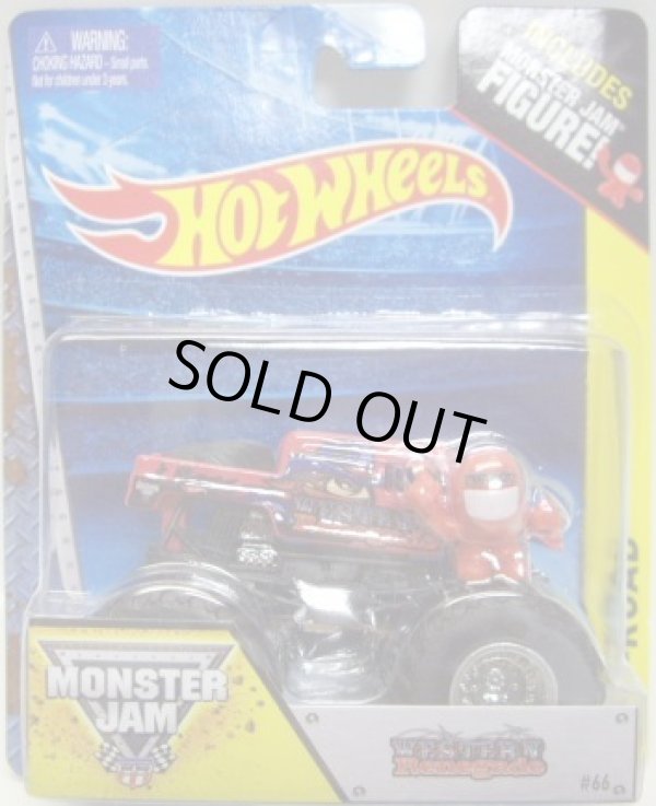 画像1: 2014 MONSTER JAM included MONSTER JAM FIGURE! 【WESTERN RENEGADE】 RED