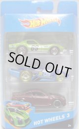 画像: 2014 HOT WHEELS 3 【'69 COPO CORVETTE(?)/RD-09(?)/'2010 INFINITI G37(EX)】　