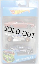 画像: 2014 HOT WHEELS 3 【'69 MERCURY CYCLONE(EX)/DRRIFT KING(?)/FORD FALCON RACE CAR(EX)】　