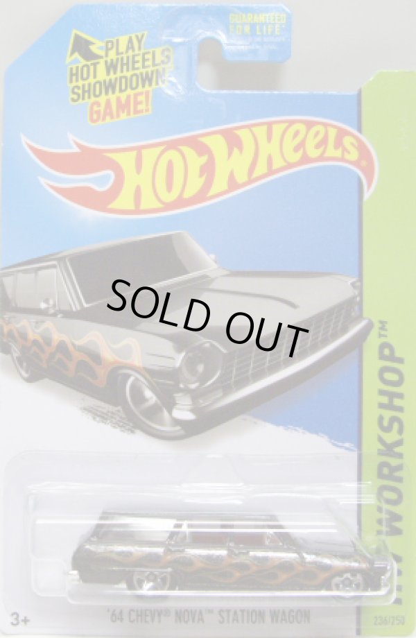 画像1: 【'64 CHEVY NOVA STATION WAGON】　BLACK/5SP (US TOYS"R"US EXCLUSIVE)