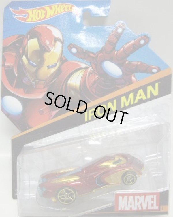 画像1: 2014 HW MARVEL 【IRON MAN】　RED-GOLD/O5