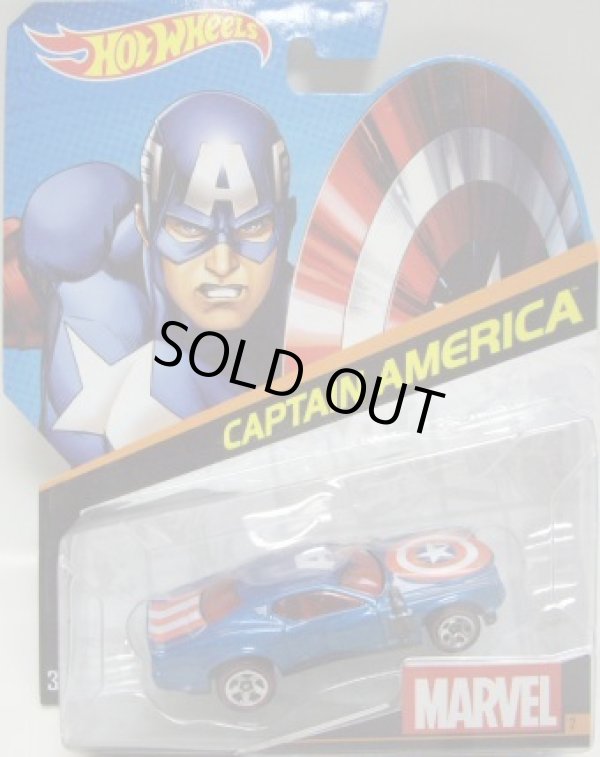 画像1: 2014 HW MARVEL 【CAPTAIN AMERICA】　BLUE/RL