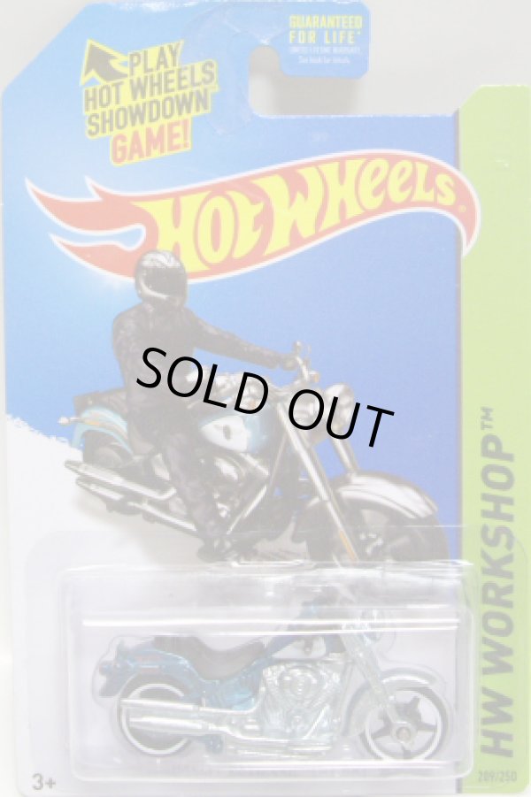 画像1: 2014 SUPER TREASURE HUNTS 【HARLEY-DAVIDSON FAT BOY】　SPEC.BLUE/RR