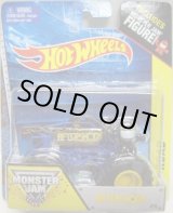 画像: 2014 MONSTER JAM included MONSTER JAM FIGURE! 【AFTERSHOCK】 BLACK