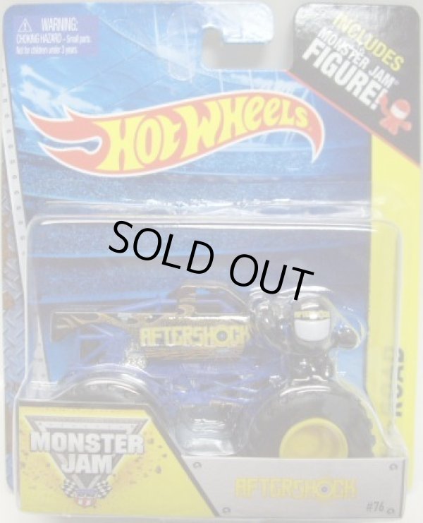 画像1: 2014 MONSTER JAM included MONSTER JAM FIGURE! 【AFTERSHOCK】 BLACK