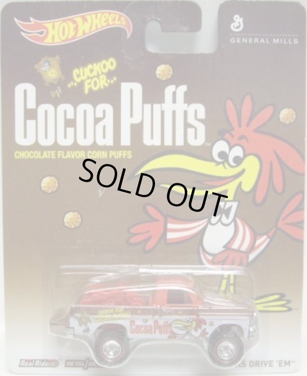 画像1: 2014 POP CULTURE - GENERAL MILLS 【TEXAS DRIVE 'EM】 BROWN-RED/RR (COCOA PUFFS)