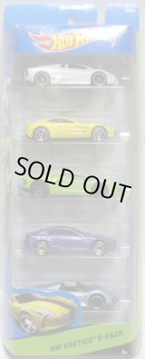 画像: 2014 5PACK 【HW EXOTICS】　Lamborghini Reventon / Aston Martin One-77 / Lamborghini Aventador / Aston Martin V8 Vantage / Porsche 918 Spyder