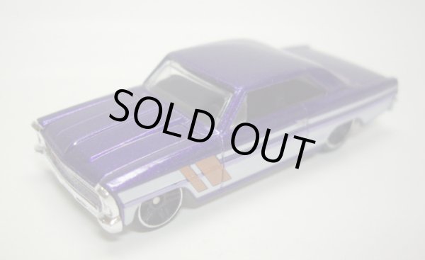 画像1: 2014 WALMART EXCLUSIVE MYSTERY 【'66 CHEVY NOVA】 PURPLE/PR5