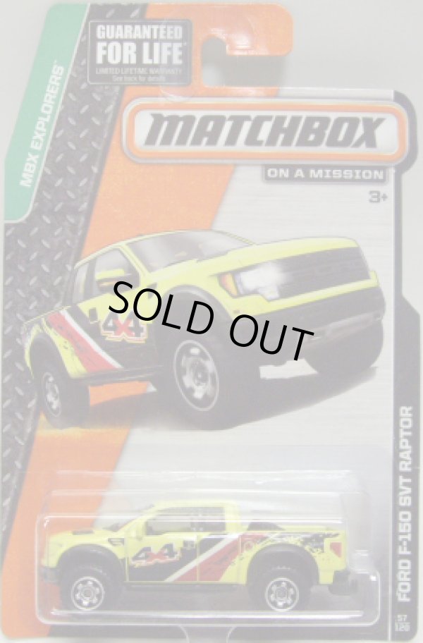 画像1: 2014 【FORD F-150 SVT RAPTOR】 YELLOW