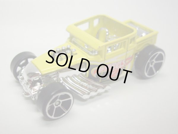 画像1: 2014 WALMART EXCLUSIVE MYSTERY 【BONE SHAKER】　RACE TEAM YELLOW/O5