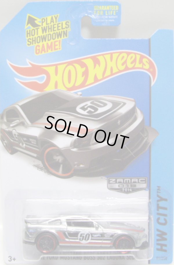 画像1: 【'12 FORD MUSTANG BOSS 302 LAGUNA SECA】　ZAMAC/PR5 (WALMART EXCLUSIVE)