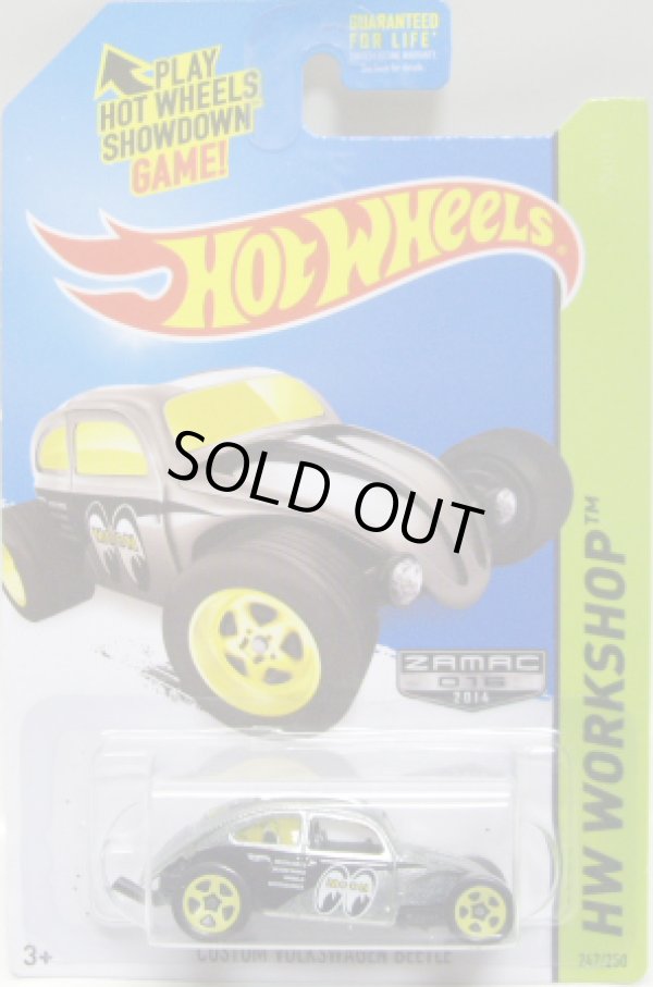 画像1: 【CUSTOM VOLKSWAGEN BEETLE】　ZAMAC/5SP (MOONEYES TAMPO) (WALMART EXCLUSIVE)