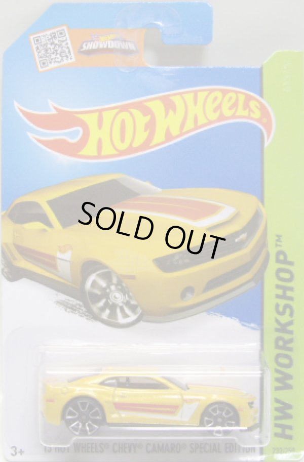 画像1: 【'13 HOT WHEELS CHEVY CAMARO SPECIAL EDITION】　YELLOW/FTE2