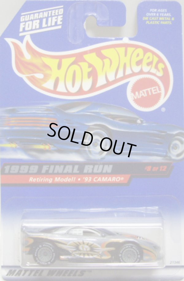 画像1: 1999 FINAL RUN 【'93 CAMARO】　GRAY/RR (外箱無し）