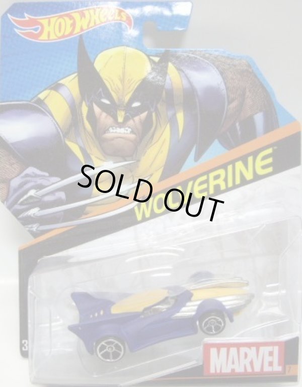 画像1: 2014 HW MARVEL 【WOLVERINE】　BLUE-YELLOW/O5