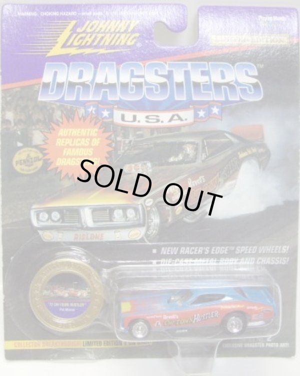 画像1: 1996 LIMITED EDITION - DRAGSTERS USA 【"PAT MINICK" '72 CHI-TOWN HUSTLER】　LT.BLUE-RED