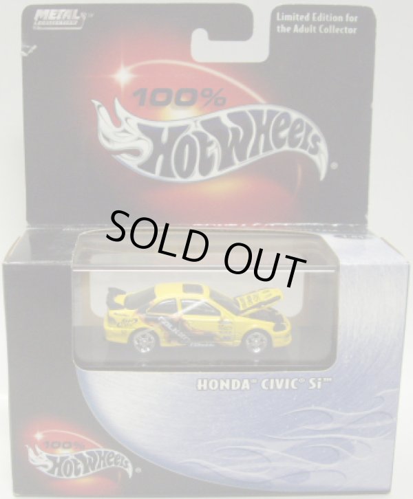 画像1: 2000 100% SINGLE 【HONDA CIVIC Si】 YELLOW/RR