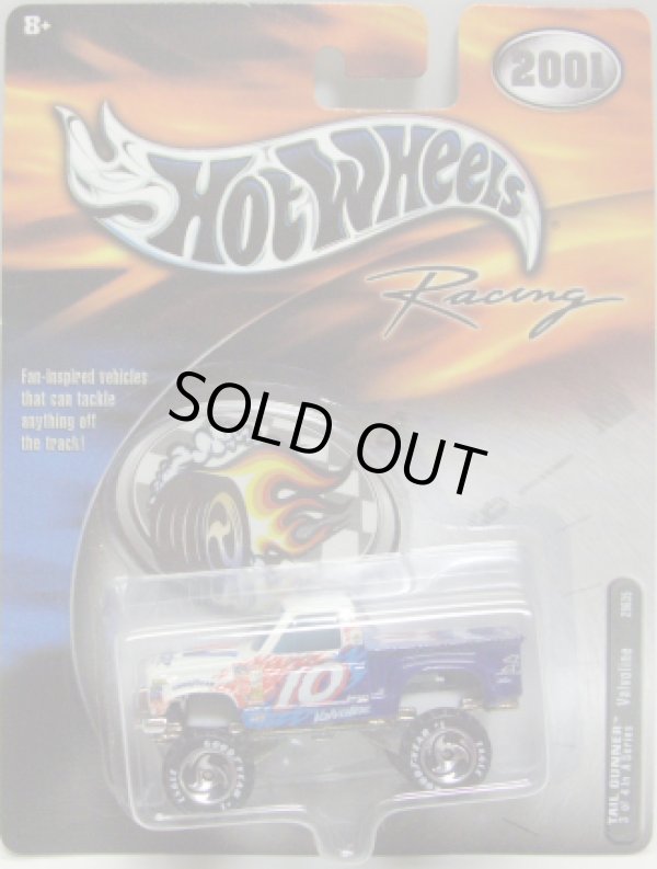 画像1: 2001 HOT WHEELS RACING TAIL GUNNER SERIES 【#10 VALVOLINE】 WHITE-BLUE/ORSB