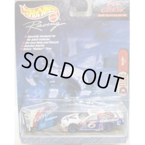 画像: 2000 HOT WHEELS RACING PIT CREW 【#6 TEAM VALVOLINE/FORD TAURUS and TOOL BOX】　WHITE-BLUE/RR