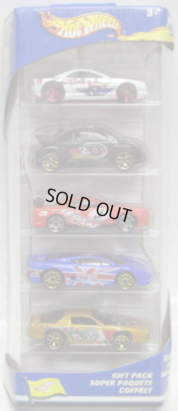 画像1: 2003 5PACK 【FLAG FLYERS】　Muscle Tone / Volkswagen New Beetle Cup / Nissan Skyline / Jaguar XJ220 / Blown Camaro