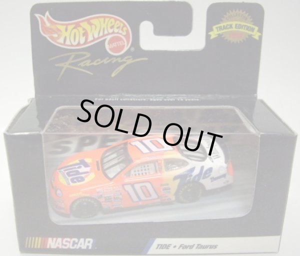 画像1: 1998 HOT WHEELS RACING TRACK EDITION 【#10 TEAM TIDE FORD TAURUS】　ORANGE/RR