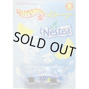 画像: 2001 HOT WHEELS RACING 【#10 JEFF GREEN NESTEA MONTE CARLO STOCKER】 LT.BLUE/GYR (SPECIAL EDITION)