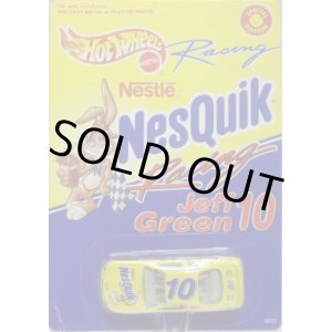 画像: 2001 HOT WHEELS RACING 【#10 JEFF GREEN NESQUIK MONTE CARLO STOCKER】 YELLOW/GYR (SPECIAL EDITION)