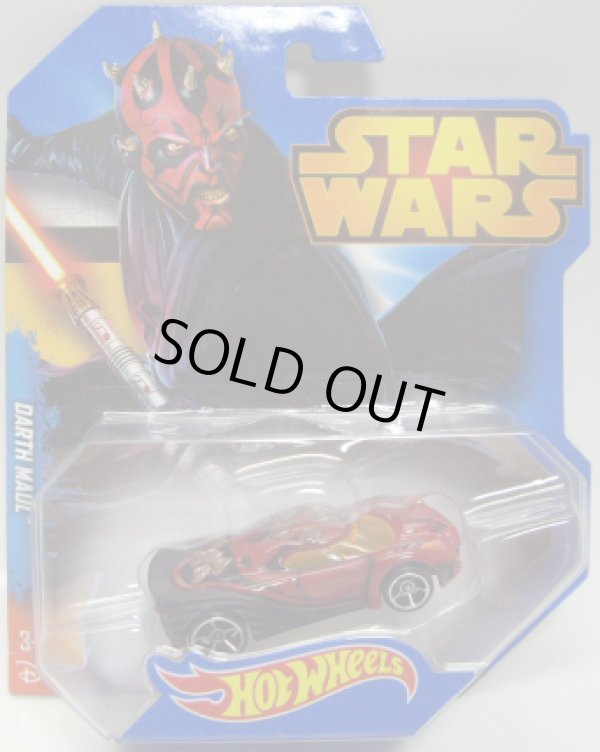 画像1: 2014 HW STAR WARS 【DARTH MAUL】　RED-BLACK/O5