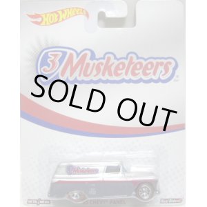 画像: 2015 POP CULTURE - MARS CANDIES 【'55 CHEVY PANEL】 SILVER/RR (3 MUSKETEERS) 