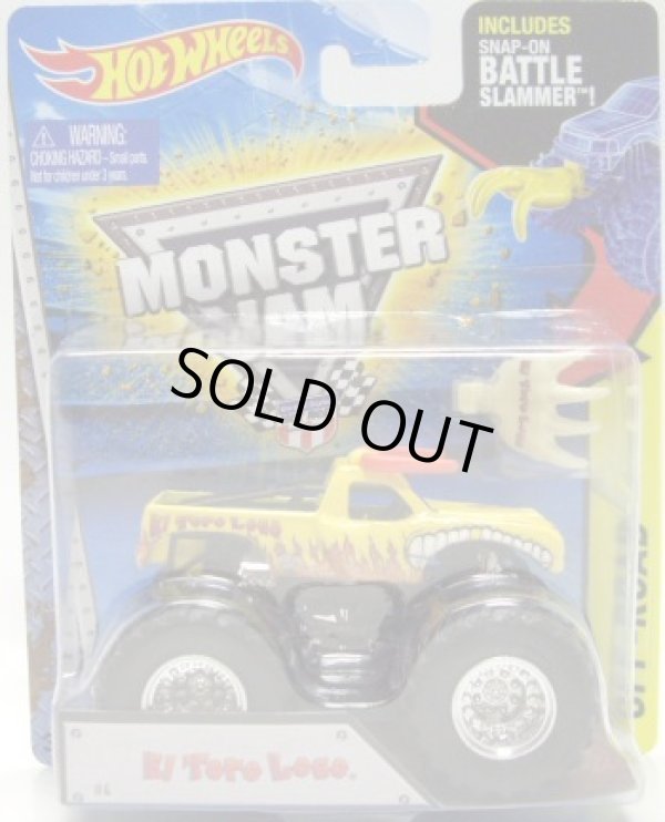 画像1: 2015 MONSTER JAM includes SNAP-ON BATTLE SLAMMER! 【EL TORO LOCO】 YELLOW