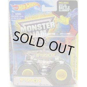 画像: 2015 MONSTER JAM includes SNAP-ON BATTLE SLAMMER! 【AFTERSHOCK】 CLEAR BLACK (X-RAY BODY)