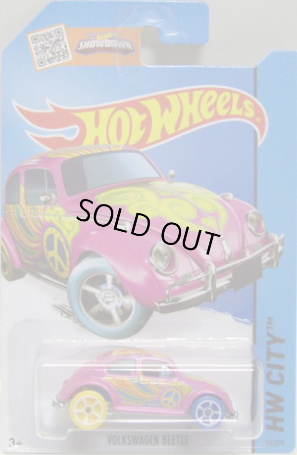 画像1: 2015 TREASURE HUNTS 【VOLKSWAGEN BEETLE】 PINK/MC5