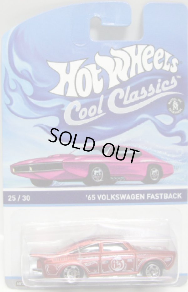 画像1: 2014 COOL CLASSICS 【'65 VOLKSWAGEN FASTBACK】 SPEC.FROST RED/RS (台紙のOTTOがピンク）