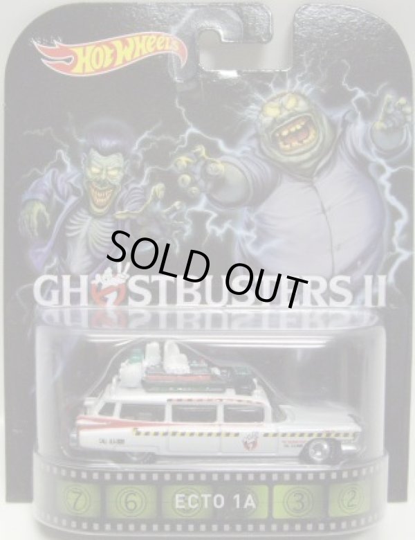 画像1: 2015 RETRO ENTERTAINMENT 【ECTO-1A】 WHITE/RR (GHOST BUSTERS II)