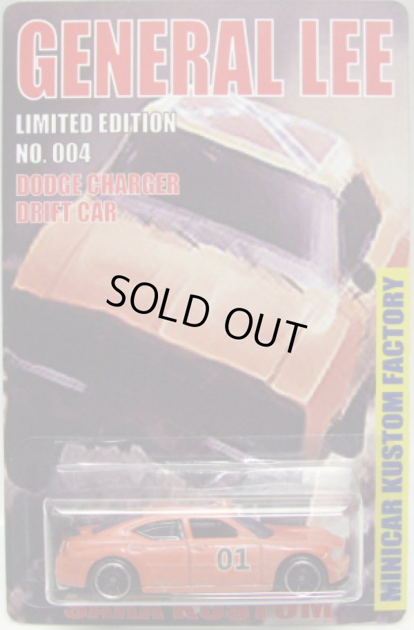 画像1: SARA KUSTOM 【"GENERAL LEE" DODGE CHARGER DRIFT CAR (カスタム完成品）】 ORANGE/O5 （送料サービス適用外） 