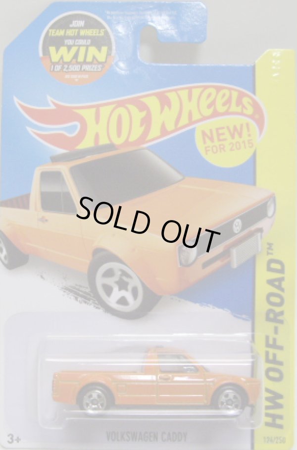 画像1: 【VOLKSWAGEN CADDY】　ORANGE/5SP (NEW CAST) 