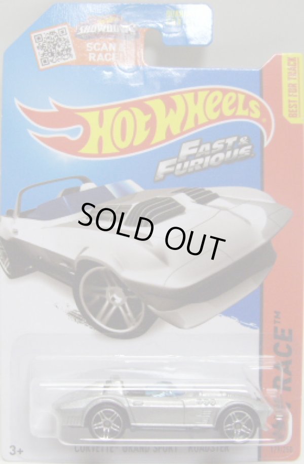 画像1: 【(FAST & FURIOUS) CORVETTE GRAND SPORT ROADSTER】　SILVER/PR5 (NEW CAST) 