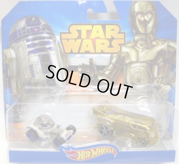 画像1: 2015 HW STAR WARS 2PACK 【C-3PO / R2-D2】(ウェザリング・バージョン）