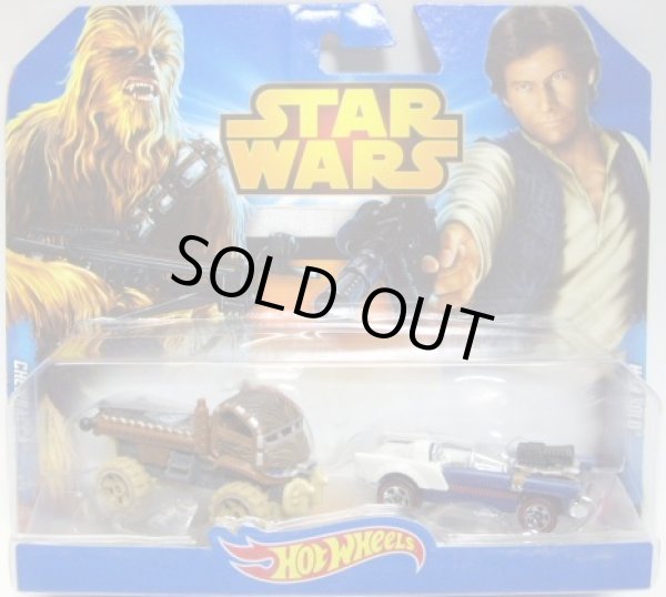 画像1: 2015 HW STAR WARS 2PACK 【HAN SOLO / CHEWBACCA】